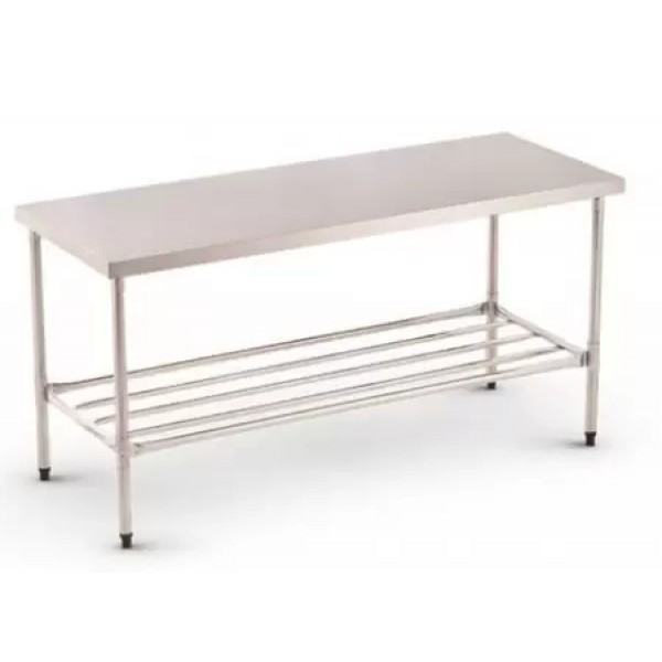 Mesa Inox Tampo Liso 95x300x73 MITLPT 3000 - REFRIMATE