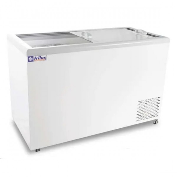 Conservador/ Freezer Horizontal RF-107 - Tampa Dupla de Vidro Deslizante 410 L