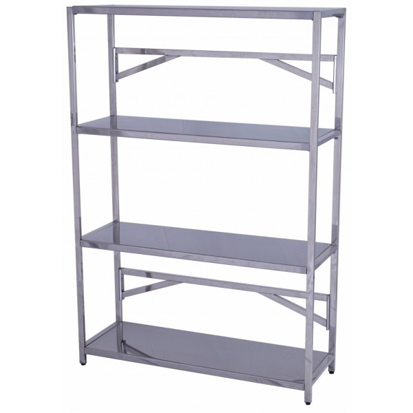 ESTANTE 100% INOX 430/200 TB 40x40 1,50x0,50x1,75m C/4 PLANOS LISOS
