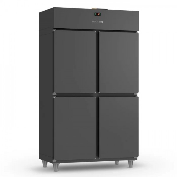Mini Câmara Extra Frio Preta 4 Portas 220v Mcef4pb - REFRIMATE