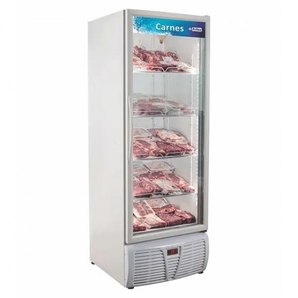 Expositor Vertical p/ Carnes Embaladas RF-005C Porta de Vidro 570 LITROS
