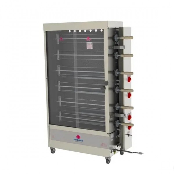 Forno Industrial Rotativo PR-631 Com 6 Espetos Bivolt - Progás