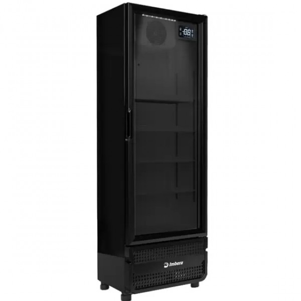 Cervejeira Imbera 400 Litros Porta De Vidro Full Black Ccv290 - imbera