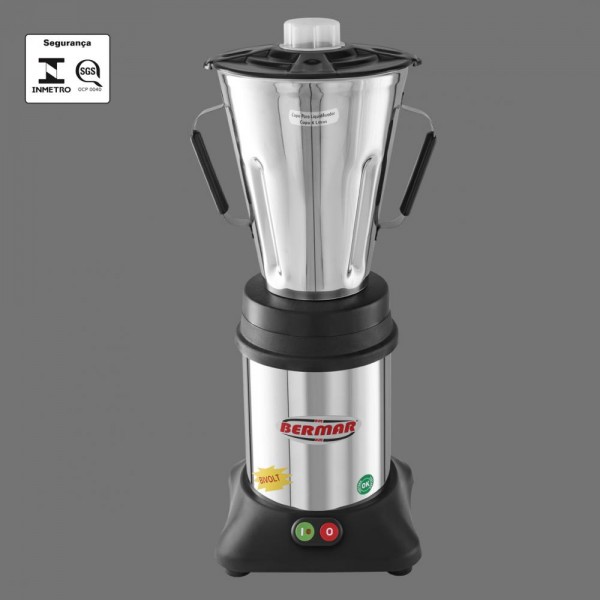 LIQUIDIFICADOR INDUSTRIAL BERMAR 4 LITROS BIVOLT - BERMAR