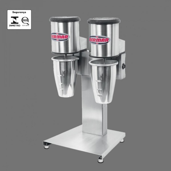 Batedor de Milk Shake Duplo 220V - BERMAR