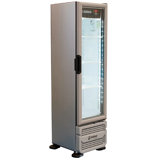 CERVEJEIRA 229L PORTA VIDRO CINZA CCV144 PV IMBERA