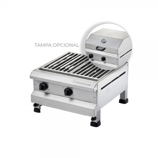 CHAR BROILER 2 QUEIMADORES - MARCHESONI