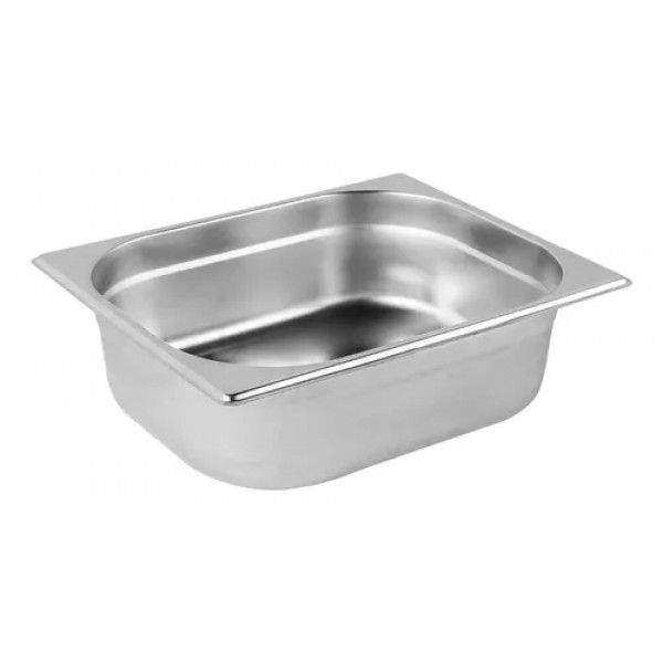 CUBA GN 1/2 QUENTE 325 X 265 X 100MM INOX 304 - VENANCIO