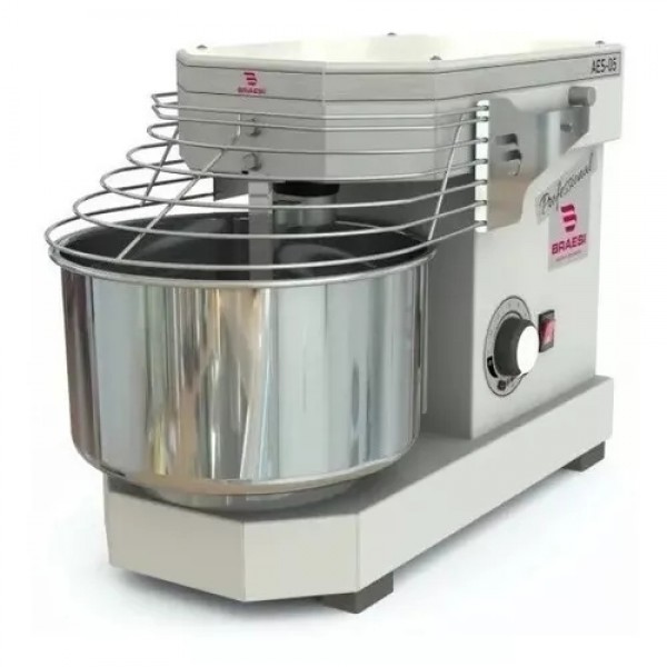 AMASSADEIRA ESPIRAL 5KG BRAESI BIVOLT AES-05 BRANCA - BRAESI