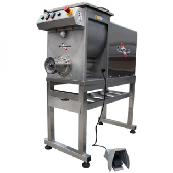 MOEDOR HOMOGENEIZADOR DE CARNE INOX, BOCA 98- 220V-TRIF- 380V-TRIF- HS98