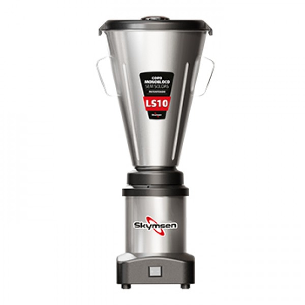 LS10 -LIQUIDIFICADOR COMERCIAL INOX, COPO MONOBLOCO INOX
