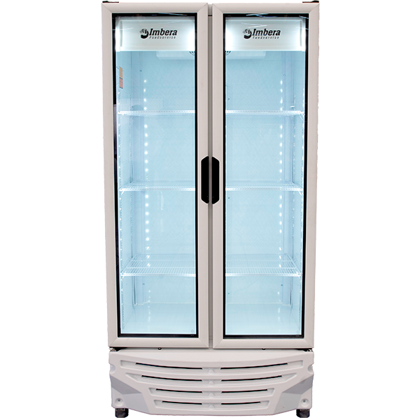 MULTIUSO REFRIGERADOR EXPOSITOR G326 PORTA DUPLA 220V IMBERA - imbera