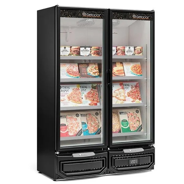 REFRIGERADOR VERTICAL CONVENIÊNCIA -        1294mm-  CARNES E BEBIDAS - TEMPERATURA  -6°C a +3°C- GCBC-950 PR