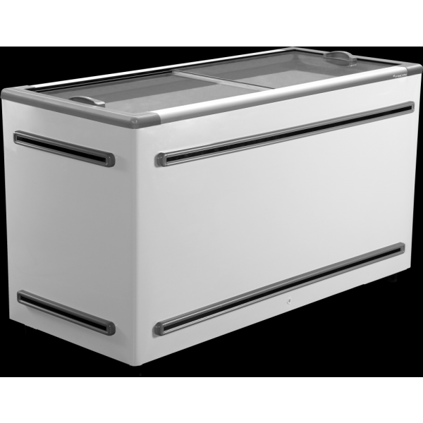 Ilha Dupla Ação Tipo Inox 1,55 m x 0,68 - Tipo Inox Com LED - 503 litros