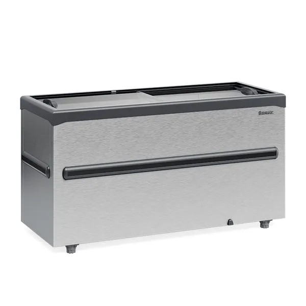 EXPOSITOR ILHA  C/ ILUMINAÇÃO LED - DUPLA AÇÃO GHDI-50 TI