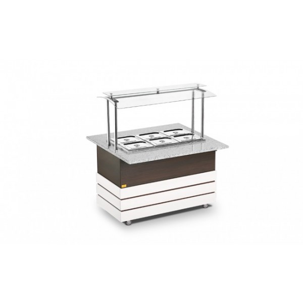 Buffet Módulo Refrigerado MDR 1200 3 Recipientes - REFRIMATE