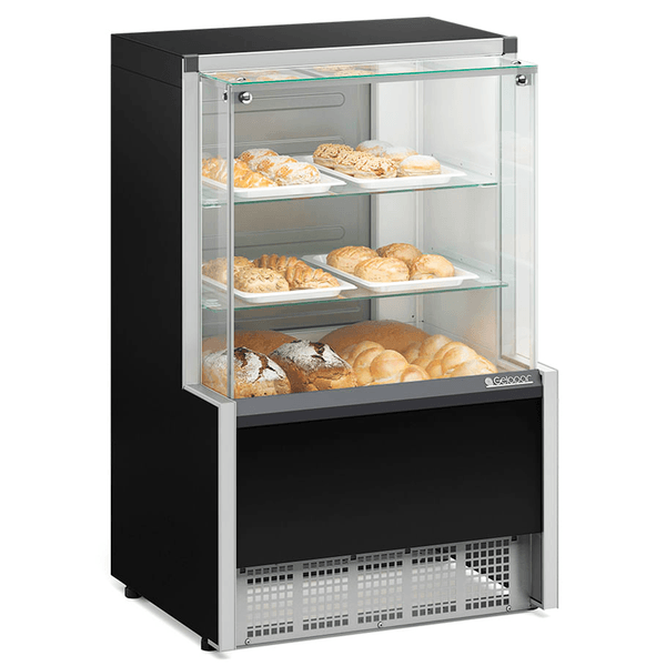VITRINES NEUTRAS - 740mm- PRATELEIRAS EM VIDRO TEMPERADO MPNA-075 R PR