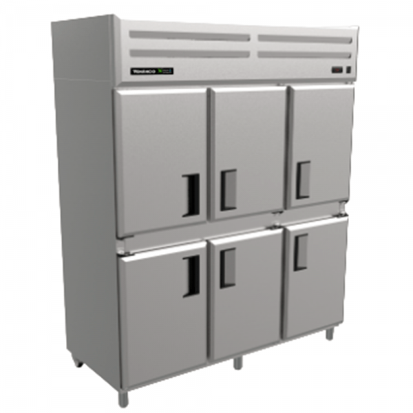 REFRIGERADOR VERTICAL 6 PORTAS PRIME EXT/INT INOX - VENANCIO