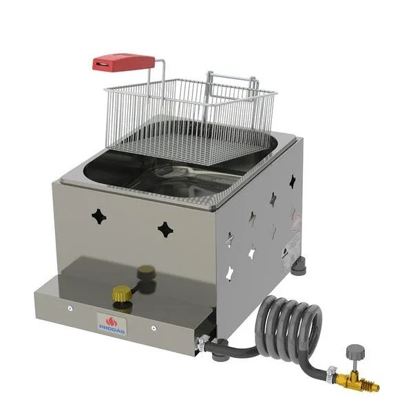 Fritadeira de Mesa a Gás PR-10G GN - 4,8 Litros - Progás