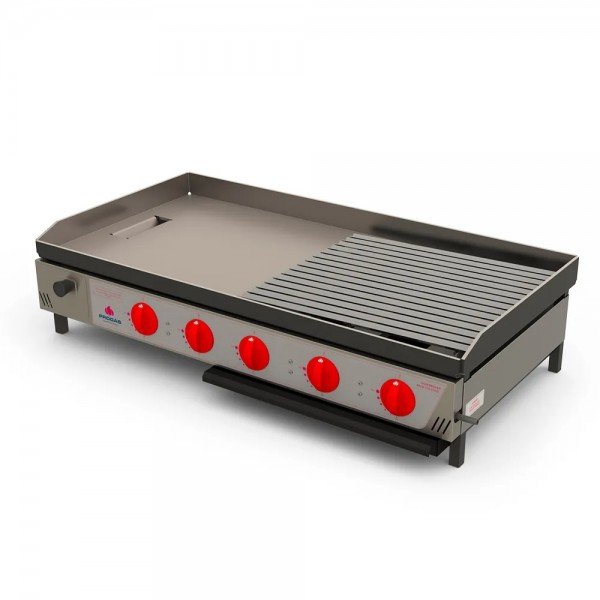 CharBroiler Misto 1 m Progás Profissional a Gás com Chapa PRCB-210 STYLE
