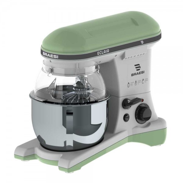 Batedeira Planetaria Eclair Bp500 5 Litros Verde Bivolt - BRAESI