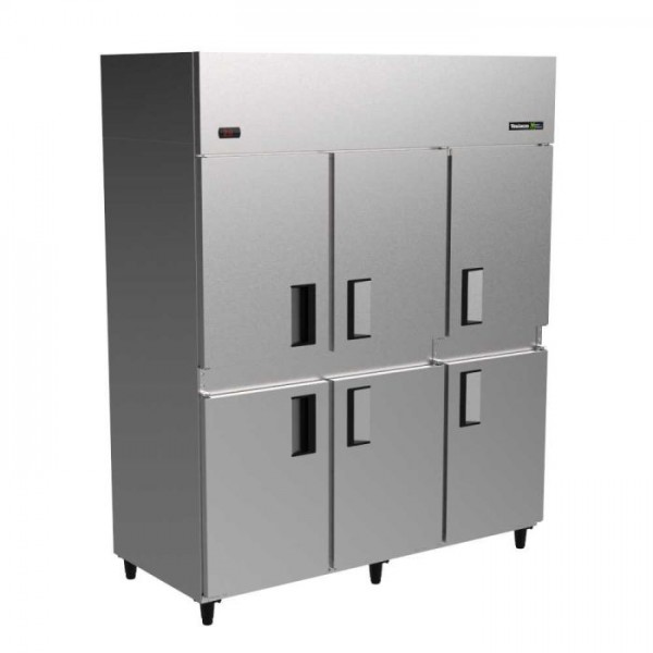 REFRIGERADOR VERTICAL 6 PORTAS EXT/INT INOX - VENANCIO