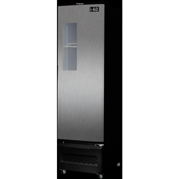 Cervejeira Slim 4 Cxs - Porta Tipo Inox c/ visor - Adesivada ou branca - 284 litros