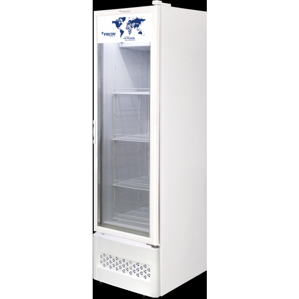 Conservador Media Temperatura Slim Porta Vidro Duplo - 284 litros - branco ou preto