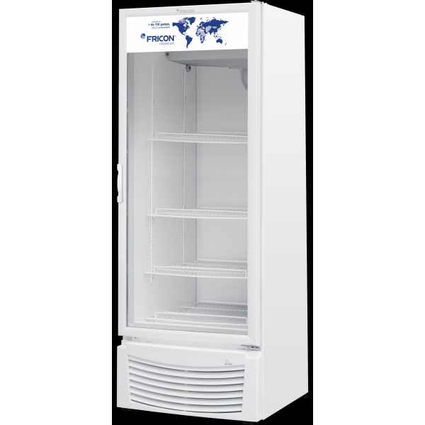 Conservador Media Temperatura Porta Vidro Duplo - 402 litros - TOTAL BLACK
