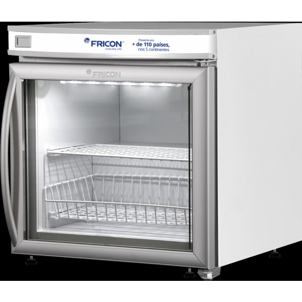 Conservador Média Temperat. Porta Vidro Duplo com back light - 73 litros - branco ou preto