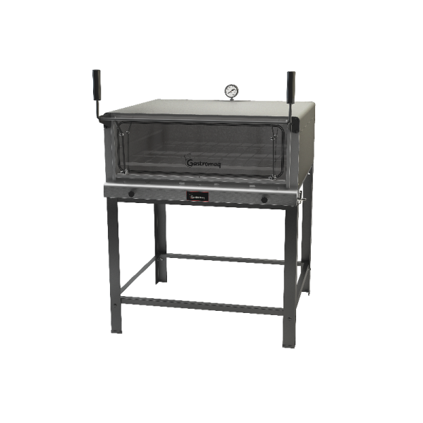 ,Forno de Lastro Gás Epóxi 80 x 60 porta guilhotina - GASTROMAQ
