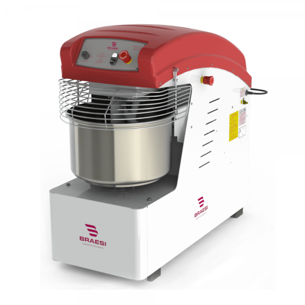 Amassadeira Espiral 25 Kg AES-25/1 Monofásica 220V - Braesi - BRAESI