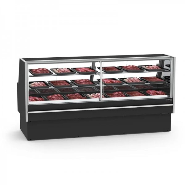 Expositor Açougue Premium Reto Pratel. EAPRVRP1250 - REFRIMATE