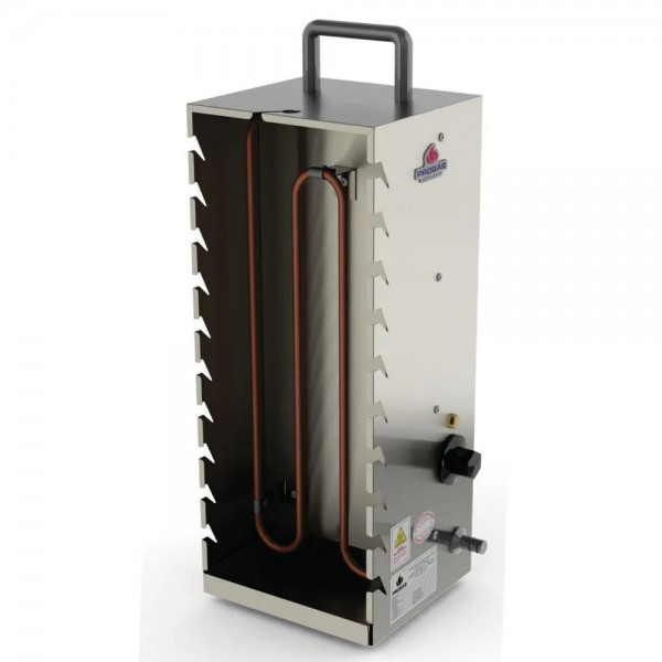 Assador de Carne Portátil Progás 10 Espetinhos Inox PR-199E