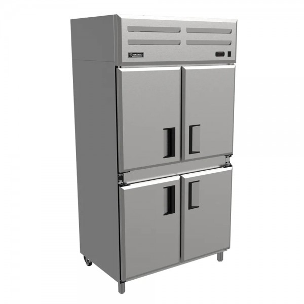 CONSERVADOR CONGELADOS VERTICAL 4 PORTAS EXT INOX/INT ALUZ - VENANCIO
