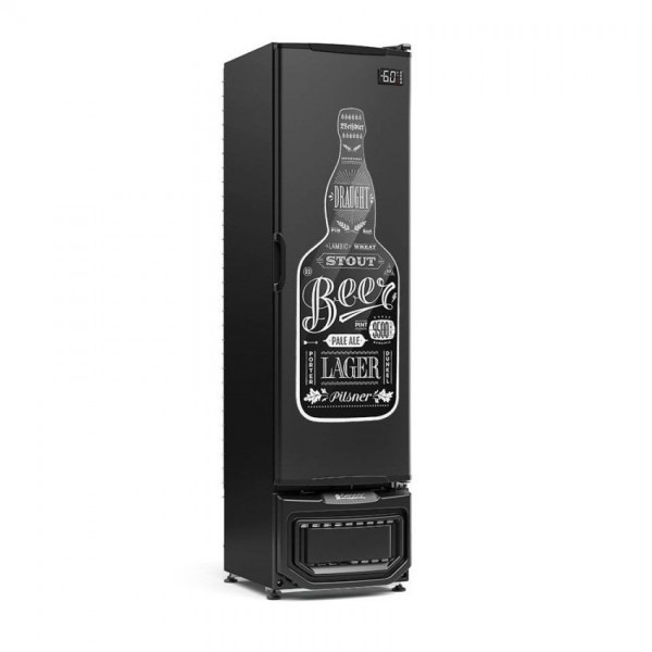 REFRIGERADOR DE BEBIDAS - CERVEJEIRA 228L - CAPACIDADE 60 GARRAFAS 600ML + 20 LATAS 350ML  GCB-23 E PR
