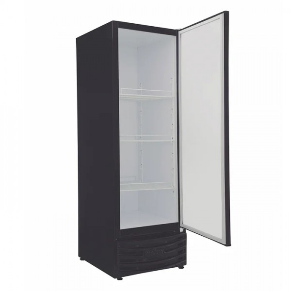 Conservador/ Freezer Vertical Rf-009 - Preto Porta Cega Tripla Ação
