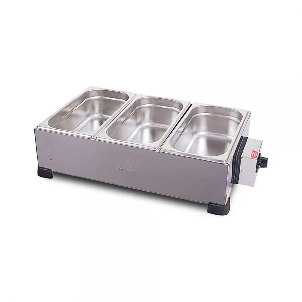 DERRETEDEIRA PROFISSIONAL 3 CUBAS DE 3.3KG CADA - MARCHESONI