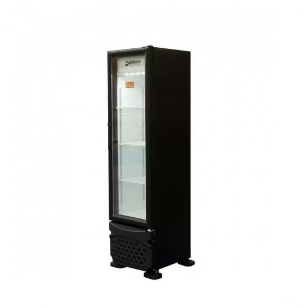 Multiuso Vertical Imbera 229 Litros VR08 Preto 220 Volts cor preto - imbera