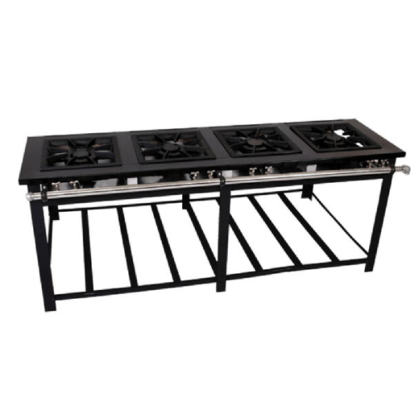 FOGÃO A GÁS MAXI 4 QUEIMADORES MISTOS 2QD/2QS LINHA ESP FORNO - VENANCIO
