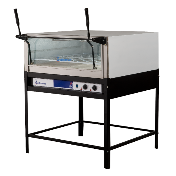 Forno de Lastro Elétrico Epóxi 95 x 95 porta guilhotina - GASTROMAQ