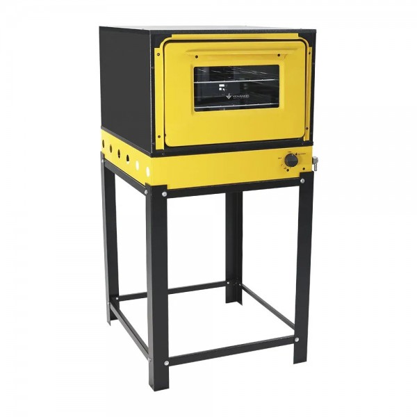 FORNO BRAVO AMARELO MANIP PRETO COM PÉ - VENANCIO
