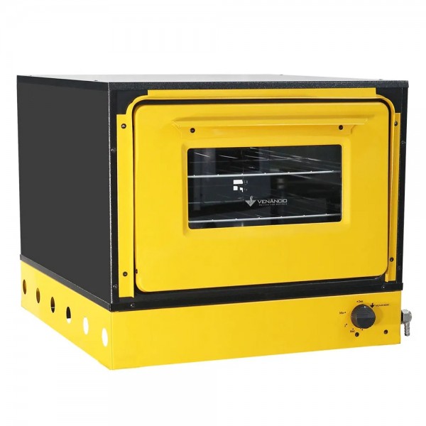 FORNO BRAVO AMARELO MANIP PRETO SEM PÉ - VENANCIO