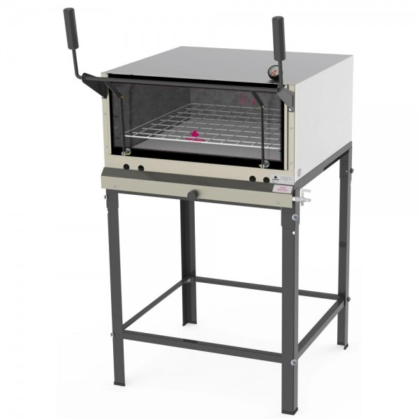 Forno Refratário a Gás Progás 125 Litros Inox Abertura Guilhotina PRP-770 S/KG