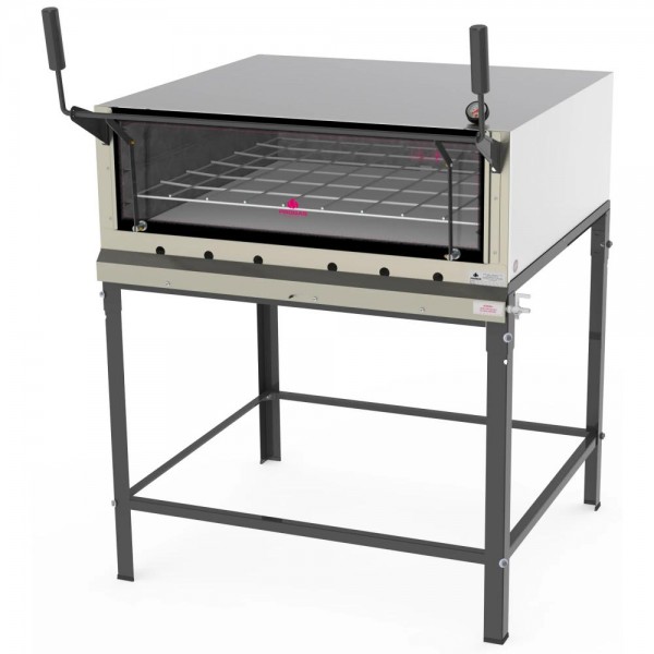 Forno Refratário a Gás Progás 230 Litros Inox Abertura Guilhotina PRP-900 S/KG