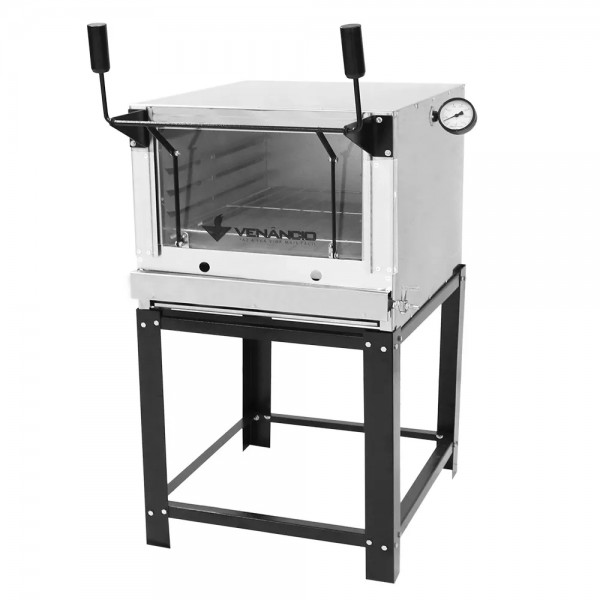 FORNO A GÁS LASTRO ROMA 60 INT GALV/EXT INOX - VENANCIO