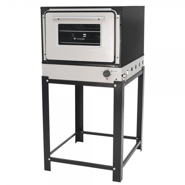 FORNO BRAVO BRANCO MANIP PRETO COM PÉ - VENANCIO