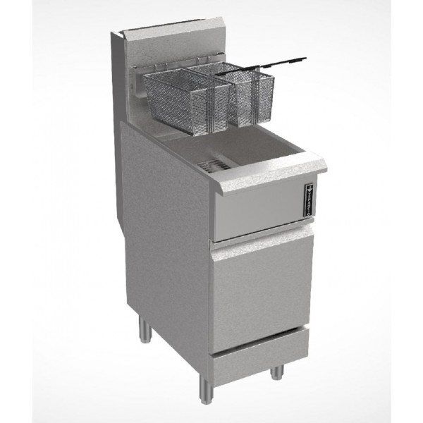 Fritadeira a Gás PFR16G-GB Linha Prime 16L Óleo 2 Cestos - VENANCIO