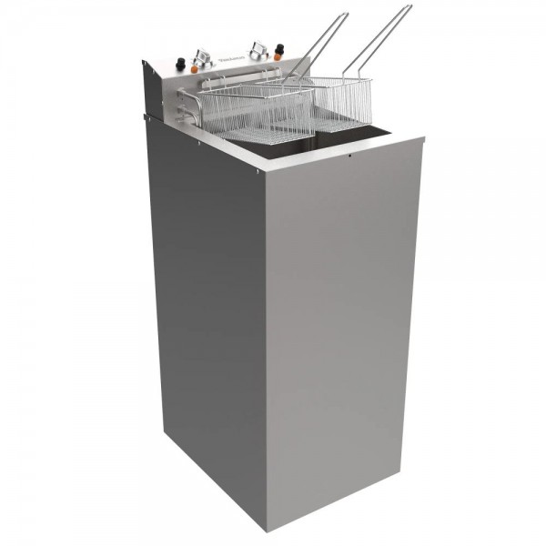 FRITADOR ELÉTRICO ÁGUA E ÓLEO 23 LITROS DUPLO GABINETE POWER COM 2 CESTOS PEQUENOS - VENANCIO