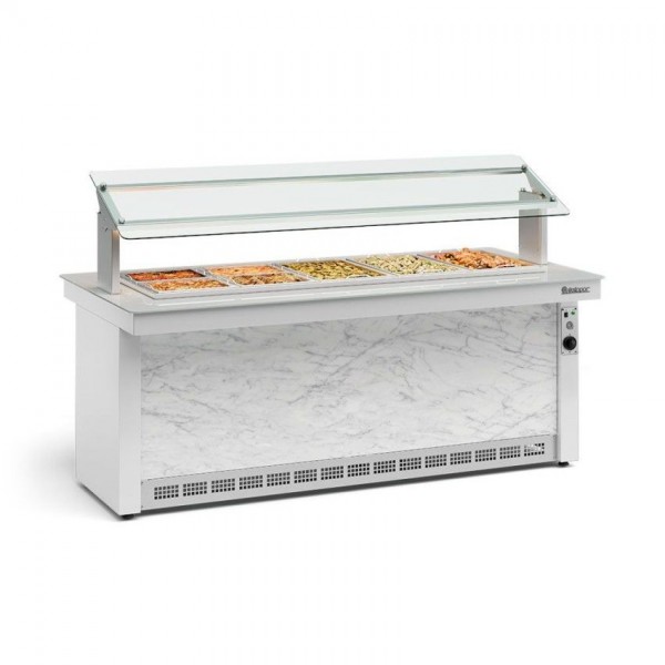 MESA TÉRMICA VITRA - 2077mm- SEM CUBAS- GBTA-200 BR